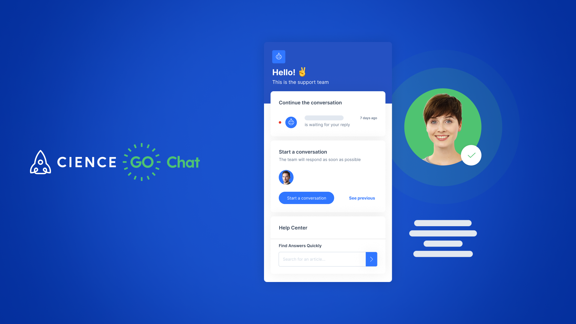 CIENCE Releases GO Chat: AI and Human-Enabled Solution