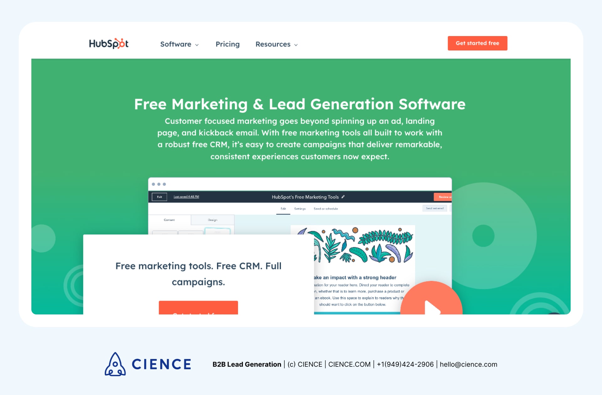 Automated Lead Generation Tool - Hubspot