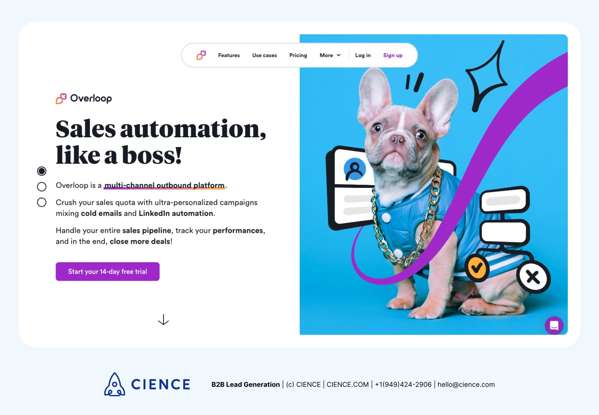 Lead Generation Automation Tool - Overloop